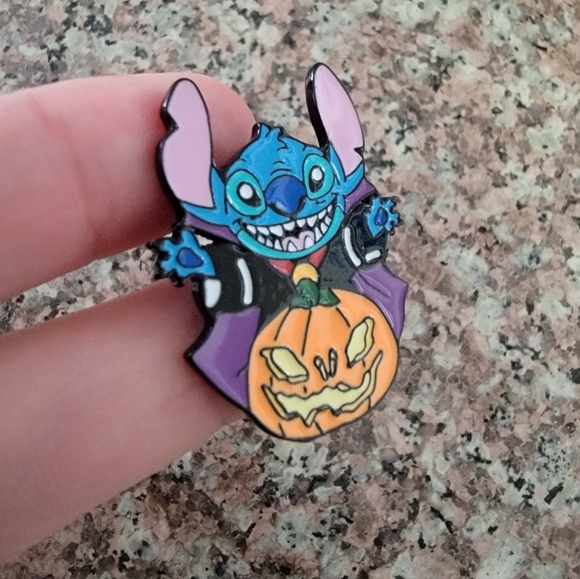 Jewelry Lilo Stitch Dracula Stitch Jackolantern Design Enamel Pin